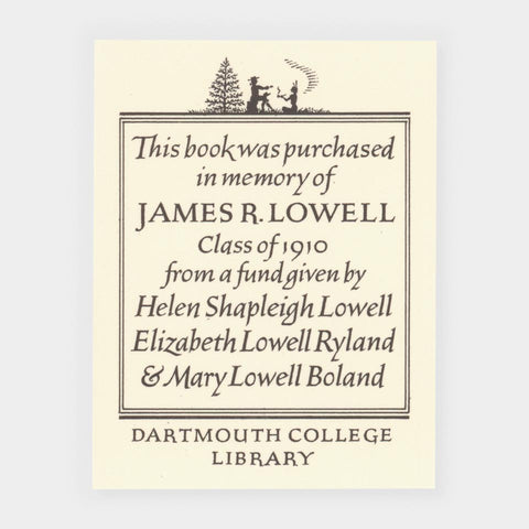 [52 bookplates by Rudolph Ruzicka]