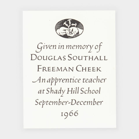 [52 bookplates by Rudolph Ruzicka]