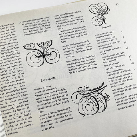 Schön schreiben, eine Kunst