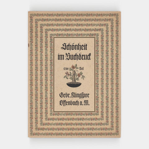Schönheit im Buchdruck