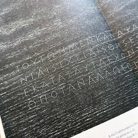 Schrift Ecriture Lettering: The Development of European Letter Types Carved in Wood (Adrian Frutiger)