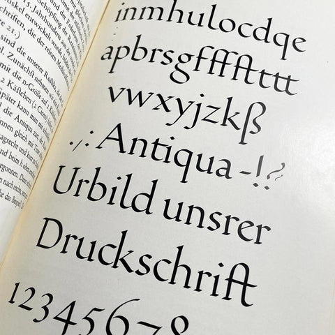 Schriftkunde Schreibübungen und Skizzieren (Jan Tschichold)
