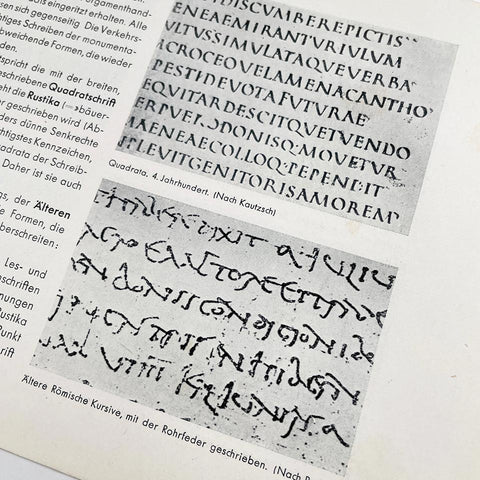 Schriftschreiben für Setzer