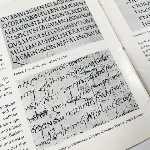 Schriftschreiben für Setzer