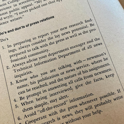 Scientist, Meet the Press (R.O. Blechman)