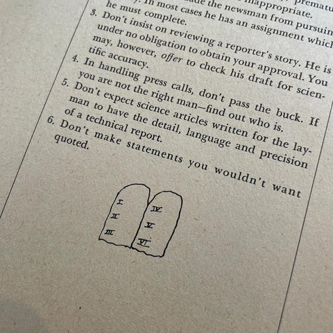 Scientist, Meet the Press (R.O. Blechman)