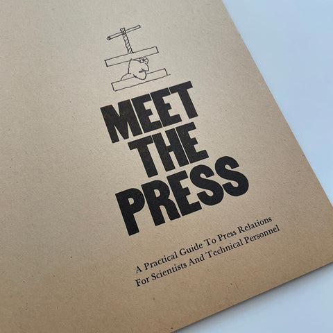 Scientist, Meet the Press (R.O. Blechman)