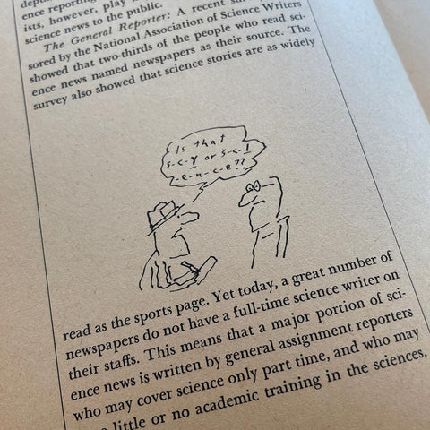 Scientist, Meet the Press (R.O. Blechman)