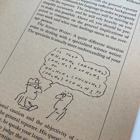 Scientist, Meet the Press (R.O. Blechman)