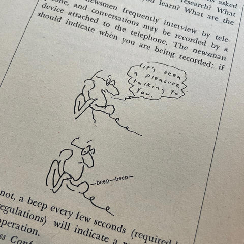 Scientist, Meet the Press (R.O. Blechman)