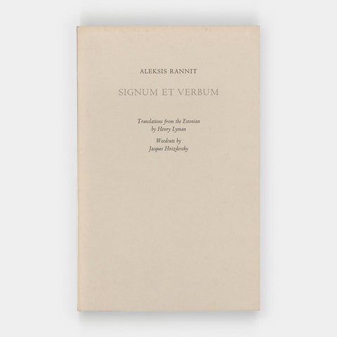 Signum et Verbum (Jacques Hnizdovsky)