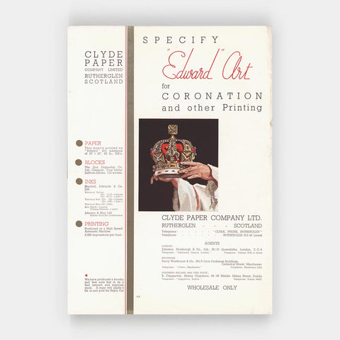Specify “Edward” Art for Coronation and other Printing