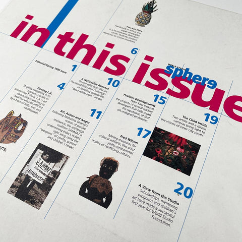 Sphere (Vol. 2, No. 1; Spring 1996)