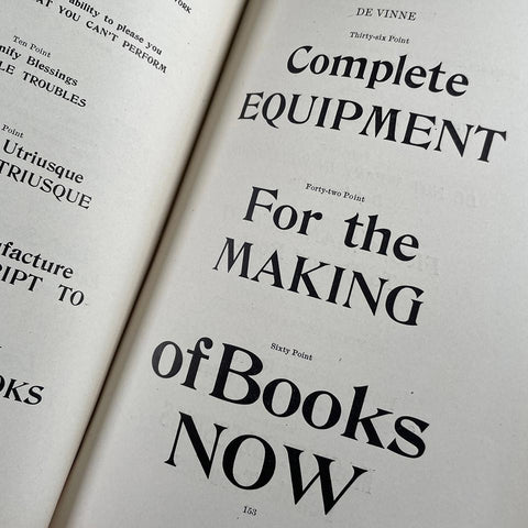 The Book of Specimens (Stanhope Press)