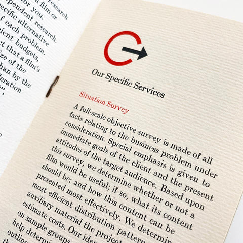 Planning, Design and Evaluation of Motion Pictures for Business and Industry (Bradbury Thompson)