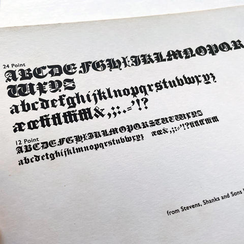 [a packet of specimens from Stevens, Shanks & Sons]