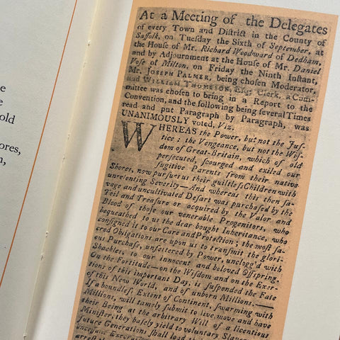 The Suffolk Resolves 1774