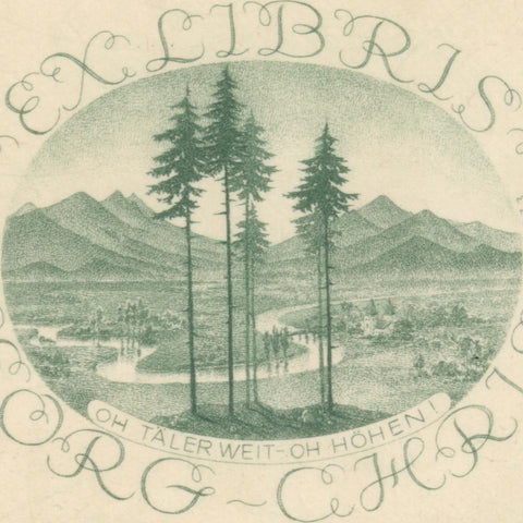 Ex Libris Georg Christ (Paul Süss)