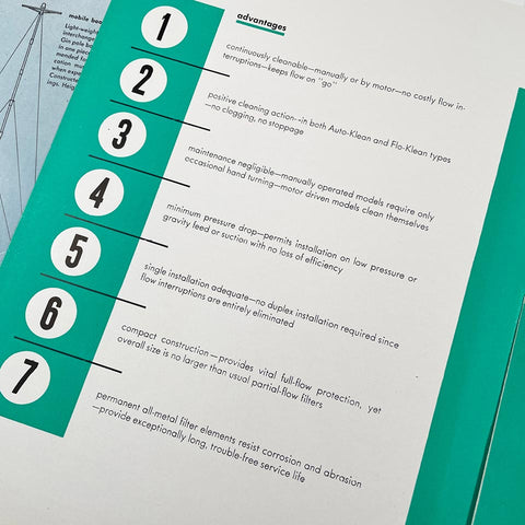 [5 industrial brochures designed by Ladislav Sutnar]