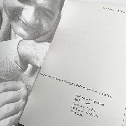 Paul Rand: A Designer’s Words