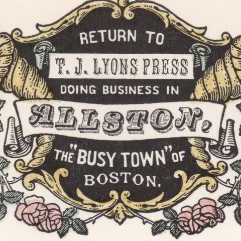 [T.J. Lyons Press envelope]