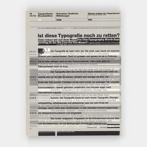 Typografische Monatsblätter (12.1976)