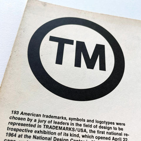 TM: A retrospective exhibition of American trademarks from 1945 to 1963