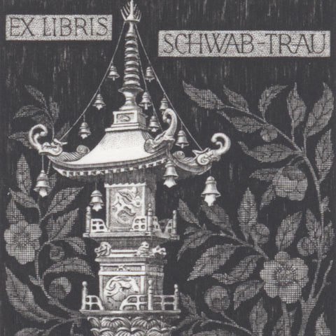 Ex Libris Schwab-Trau (Friedrich Teubel)