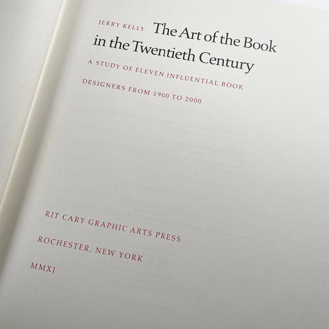 The Art of the Book in the Twentieth Century
