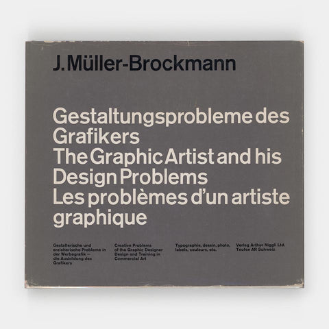 The Graphic Artist and his Design Problems