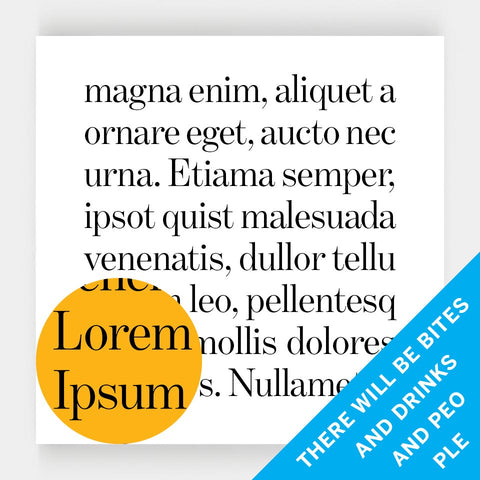 Ticket(s) to “The Lorem Ipsum Mystery”