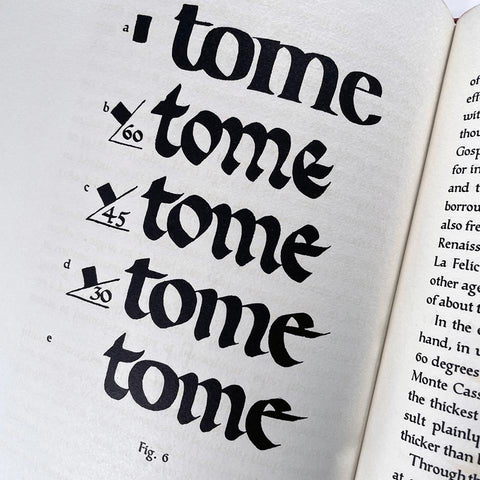 The Pen and Type-Design; The Treyford Type; Italics