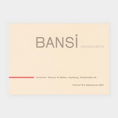 [Bansi business card designed by Georg Trump]