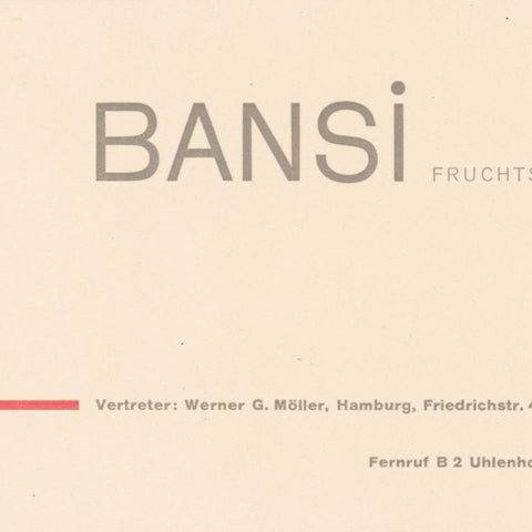 [Bansi business card designed by Georg Trump]