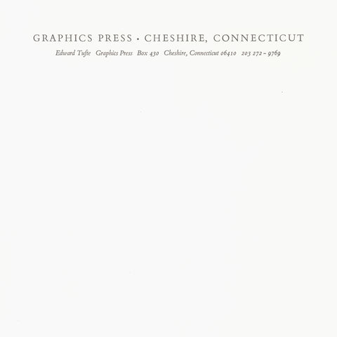 [Graphic Press / Edward Tufte letterhead + matching envelope]
