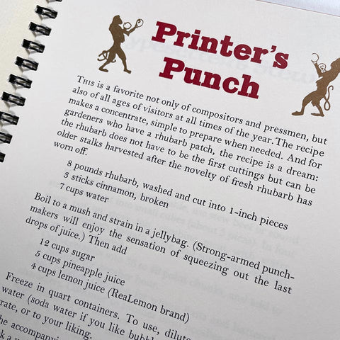 Type Pi: Recipes from Members of the Society of Printers