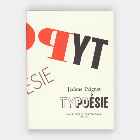 Typoésie (Jérôme Peignot)