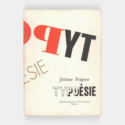 Typoésie (Jérôme Peignot)