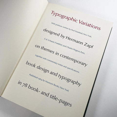 Typographic Variations