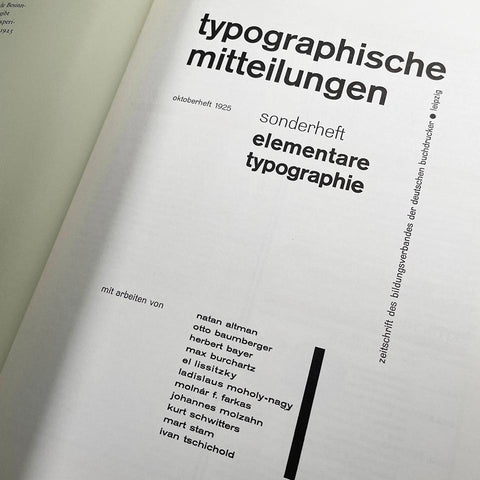 Elementare Typographie (1986)