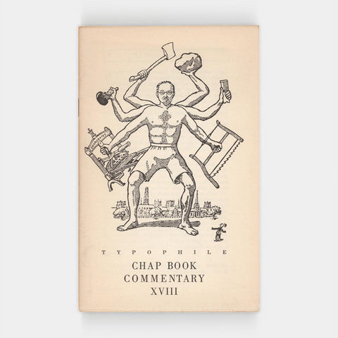 Typophile Chap Book Commentary XVIII