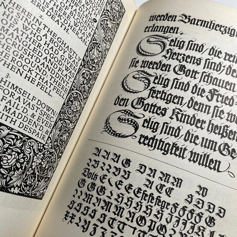 Über Schönheit von Schrift und Druck