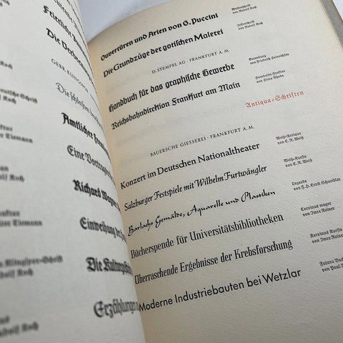 Über Schönheit von Schrift und Druck