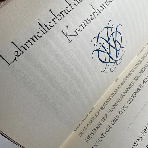 Über Schönheit von Schrift und Druck
