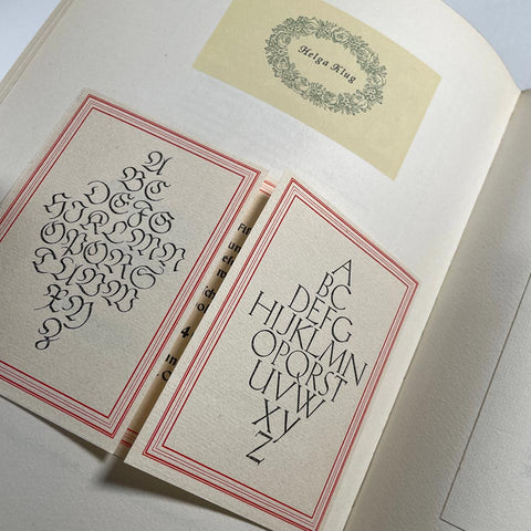 Über Schönheit von Schrift und Druck