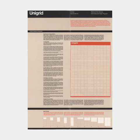 Unigrid: Design Specifications (Massimo Vignelli)
