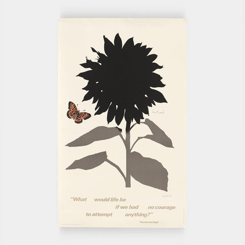 “What would life be if we had no courage to attempt anything” (Paul Rand)