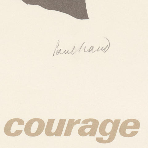 “What would life be if we had no courage to attempt anything” (Paul Rand)