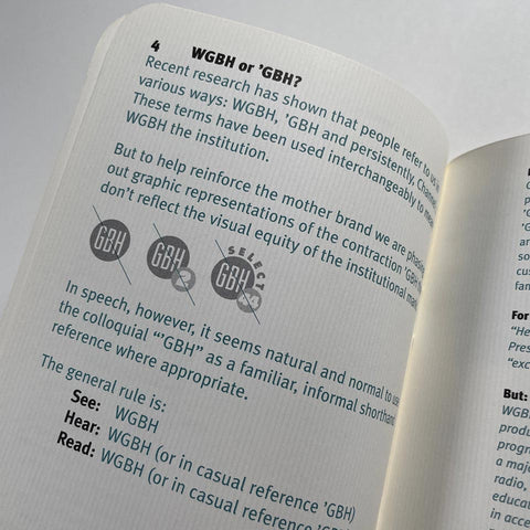 WGBH Branding Guidelines