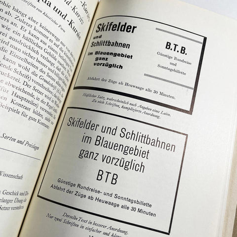 Was jedermann vom Buchdruck wissen sollte (Jan Tschichold)